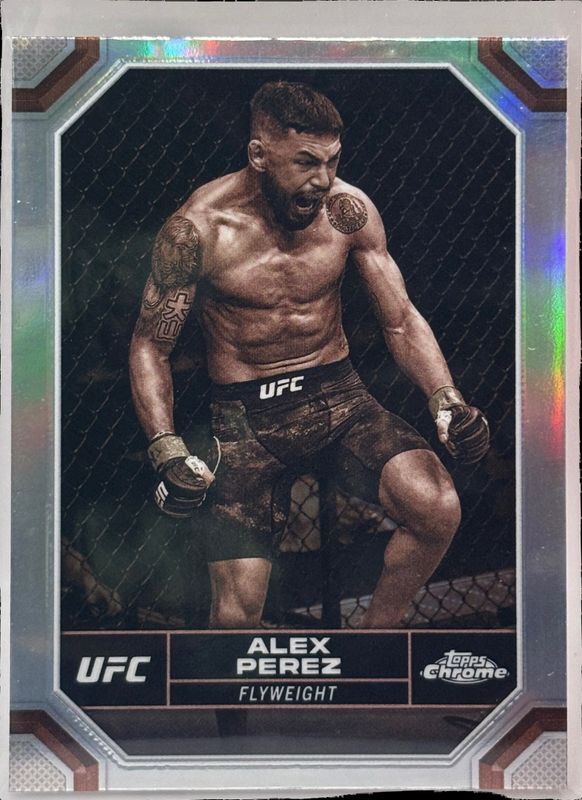 2024 Topps Chrome UFC #5 Sepia Refractor