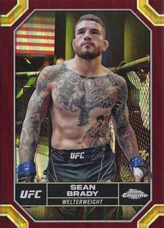 2024 Topps Chrome UFC #172 Magenta Refractor