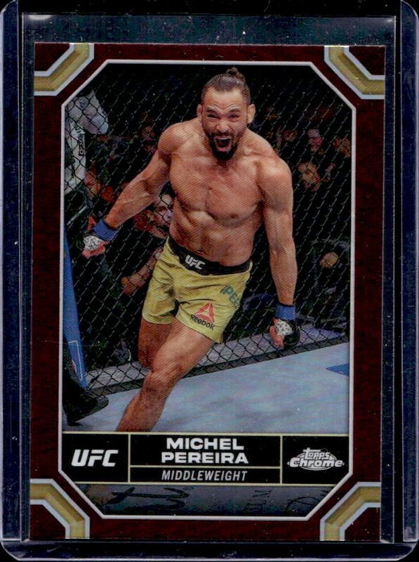 2024 Topps Chrome UFC #138 Magenta Refractor
