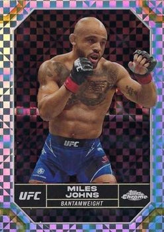 2024 Topps Chrome UFC #140 X-Fractor