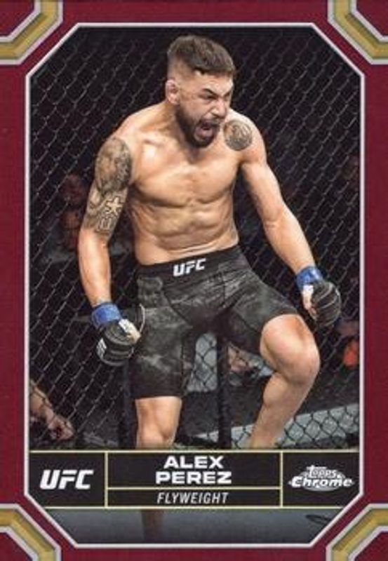 2024 Topps Chrome UFC #5 Magenta Refractor