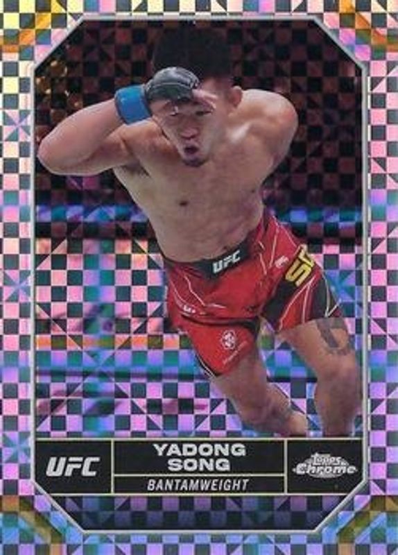 2024 Topps Chrome UFC #179 X-Fractor