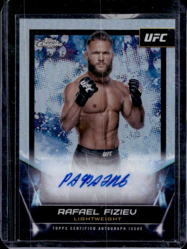 2024 Topps Chrome UFC #FNA-RFI UFC Signatures - Refractor /150