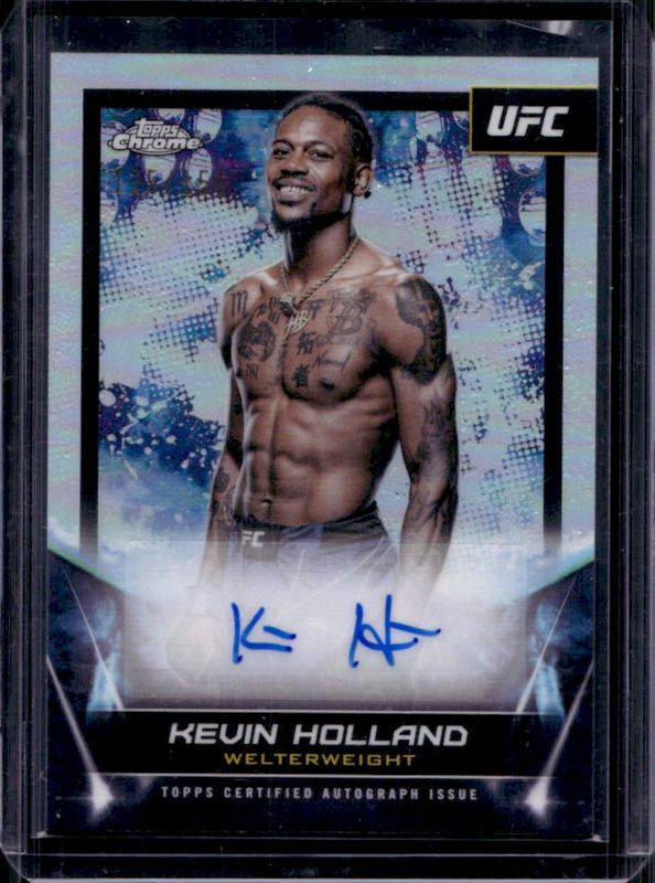 2024 Topps Chrome UFC #FNA-KHO UFC Signatures - Refractor /150