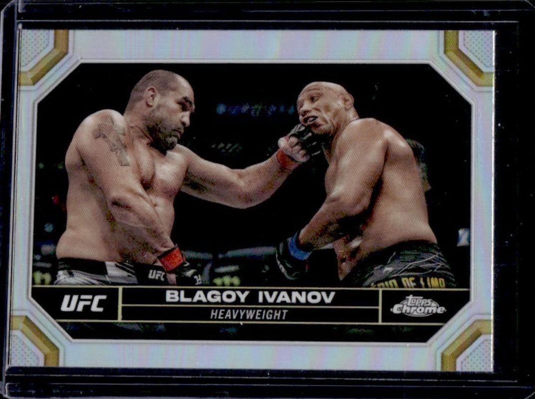 2024 Topps Chrome UFC #28 Refractor