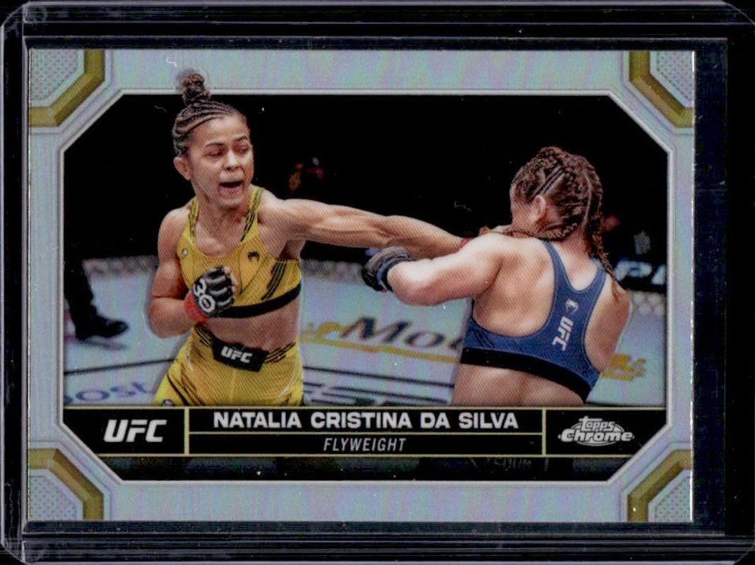 Natalia Cristina da Silva 2024 Topps Chrome UFC #146 Refractor RAW
