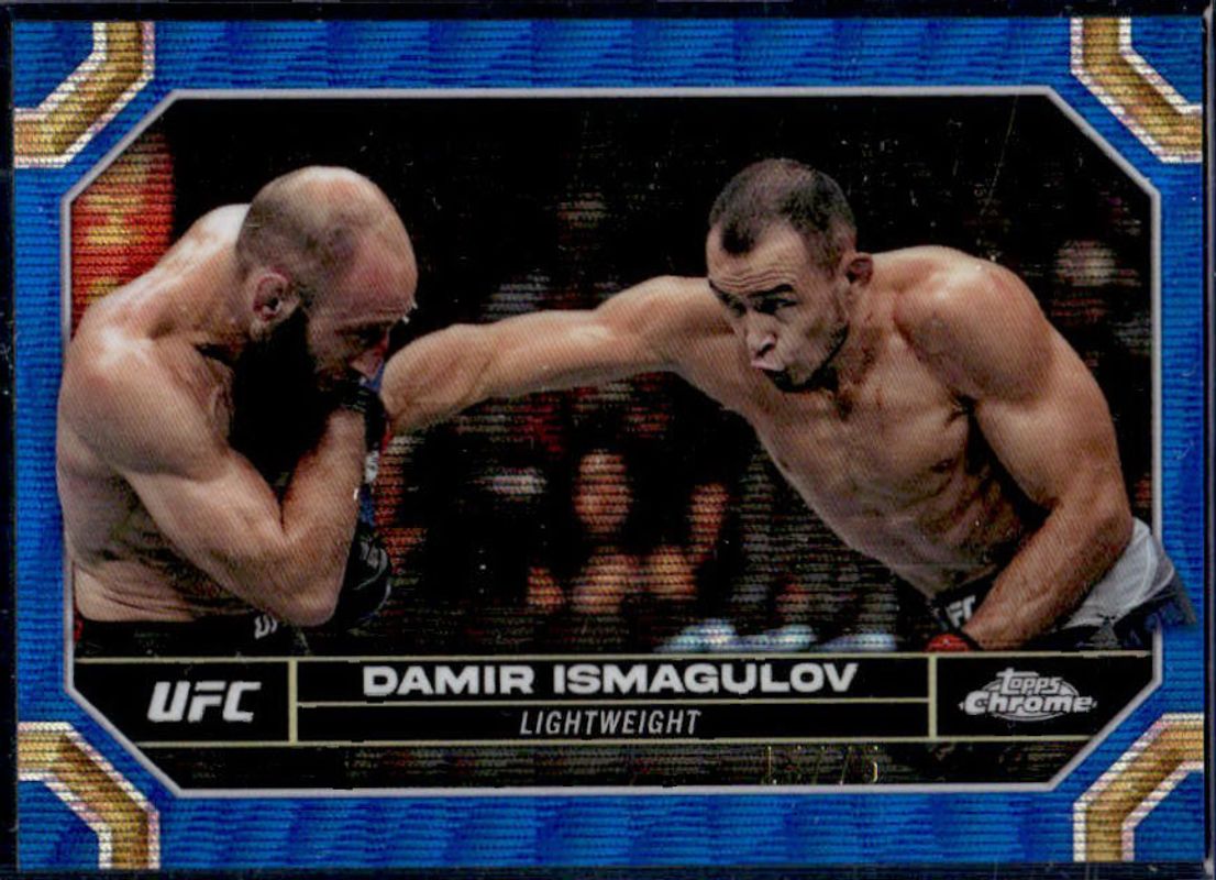 2024 Topps Chrome UFC #52 Blue Wave Refractor /75