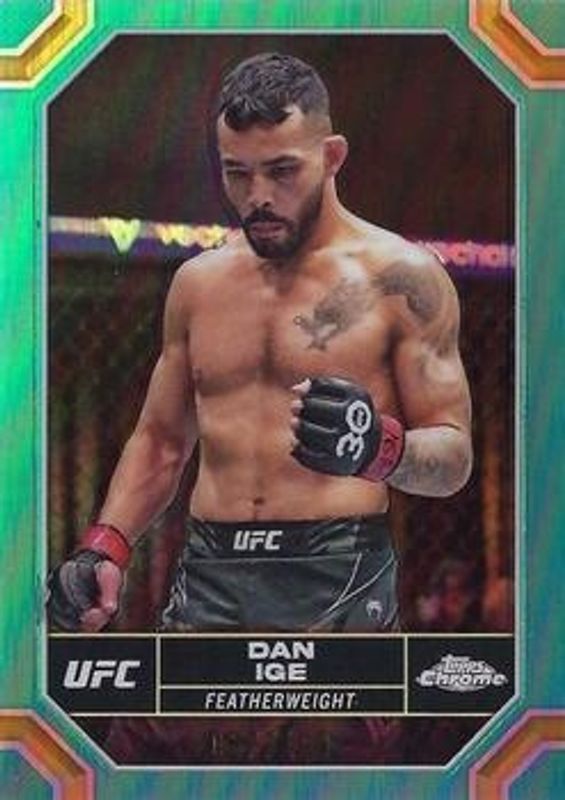 2024 Topps Chrome UFC #55 Aqua Refractor /199