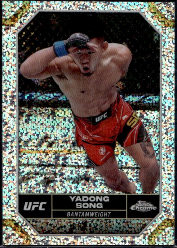 2024 Topps Chrome UFC #179 Speckle Refractor /299