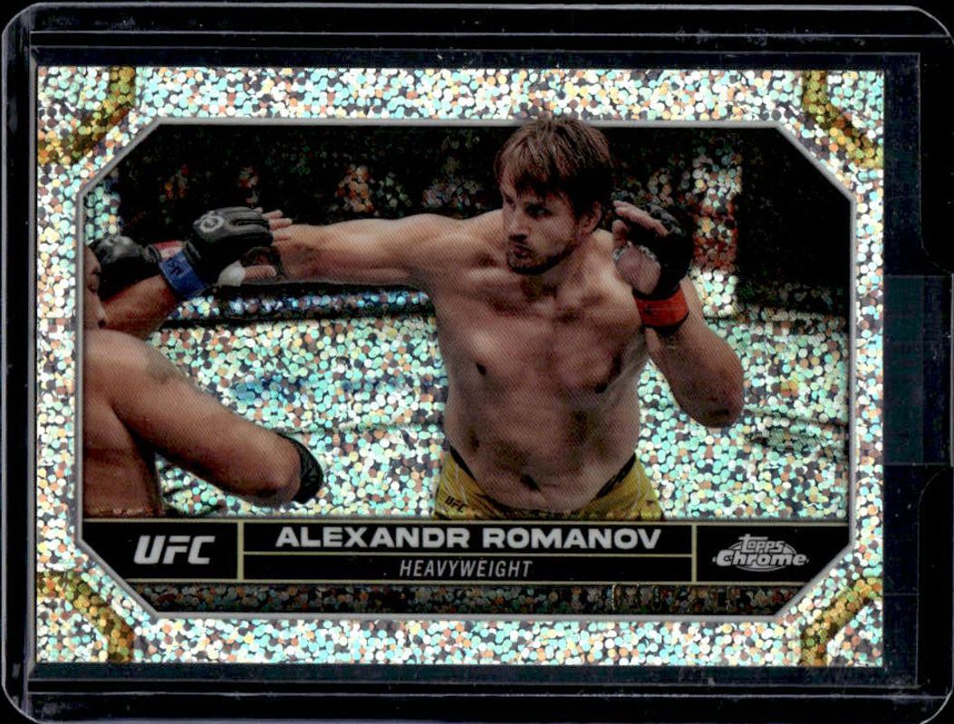 2024 Topps Chrome UFC #9 Speckle Refractor /299