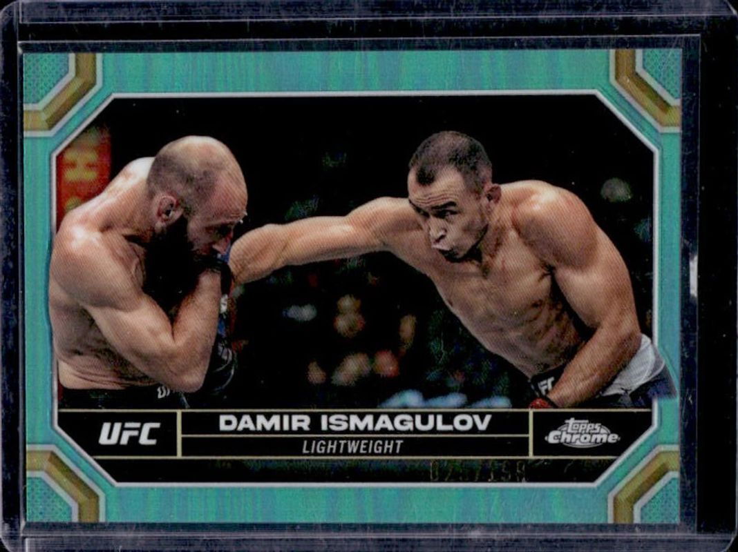 2024 Topps Chrome UFC #52 Aqua Refractor /199