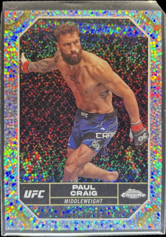 2024 Topps Chrome UFC #153 Speckle Refractor /299