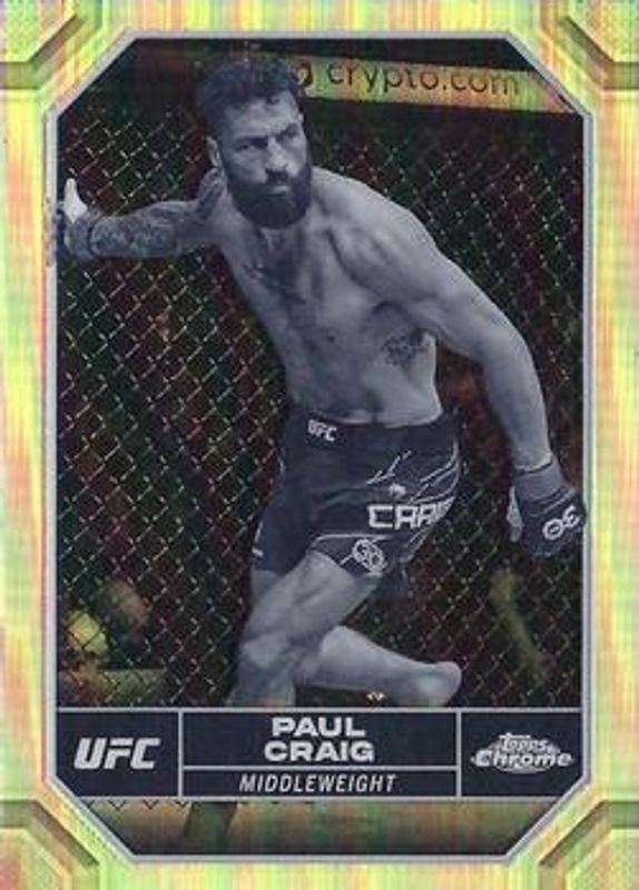 2024 Topps Chrome UFC #153 Negative Refractor