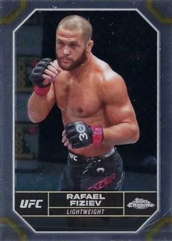 Rafael Fiziev 2024 Topps Chrome UFC #159 Base RAW