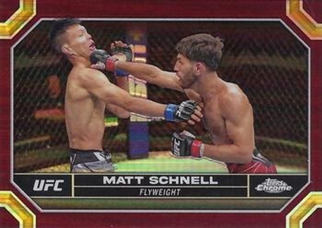 2024 Topps Chrome UFC #129 Magenta Refractor
