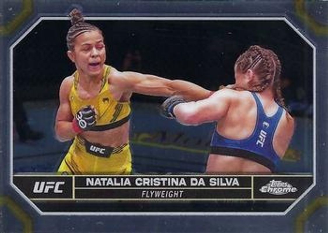 Natalia Cristina da Silva 2024 Topps Chrome UFC #146 Base RAW
