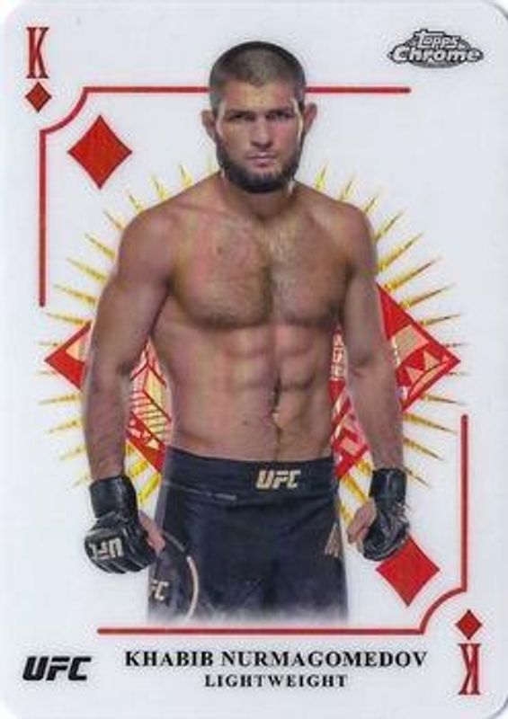 Khabib Nurmagomedov 2024 Topps Chrome UFC #KAQ-3 Kings & Queens RAW