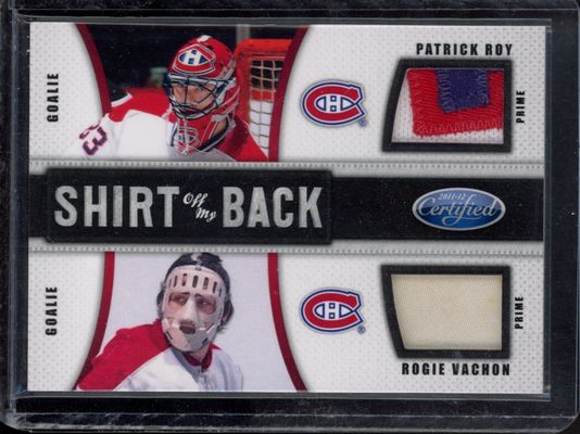2011 Certified #15 Shirt Off My Back Combos Prime /25