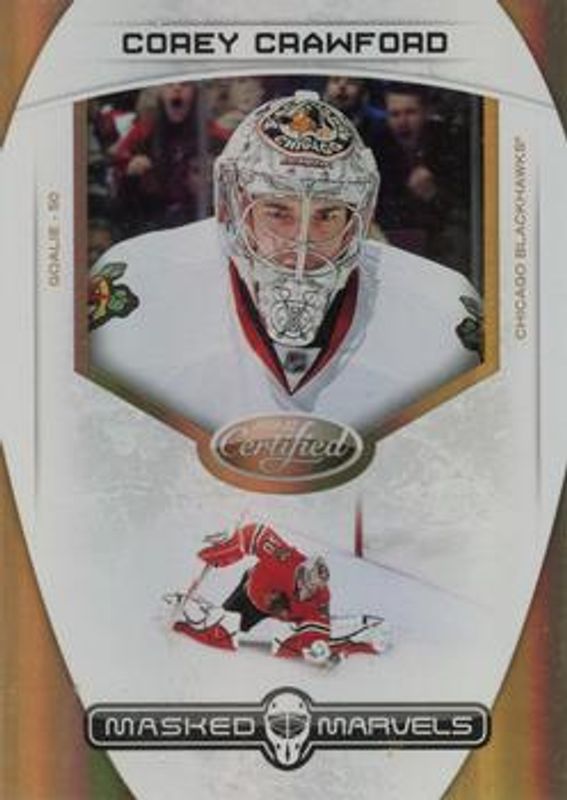 2011 Certified #5 Masked Marvels - Mirror Gold /25