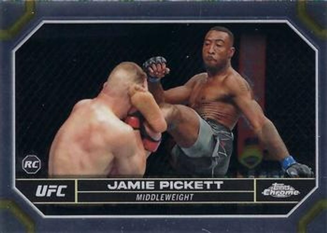 Jamie Pickett 2024 Topps Chrome UFC #34 Base Rookie RAW