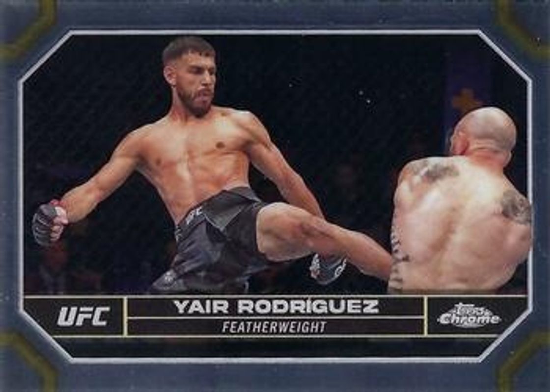 Yair Rodriguez 2024 Topps Chrome UFC #197 Base RAW