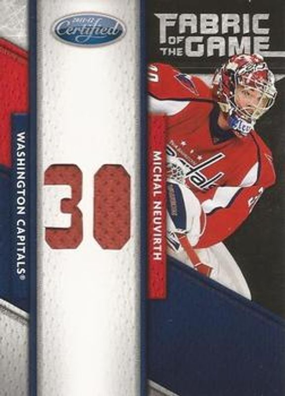 2011 Certified #148 Fabric of the Game Jersey Number /25