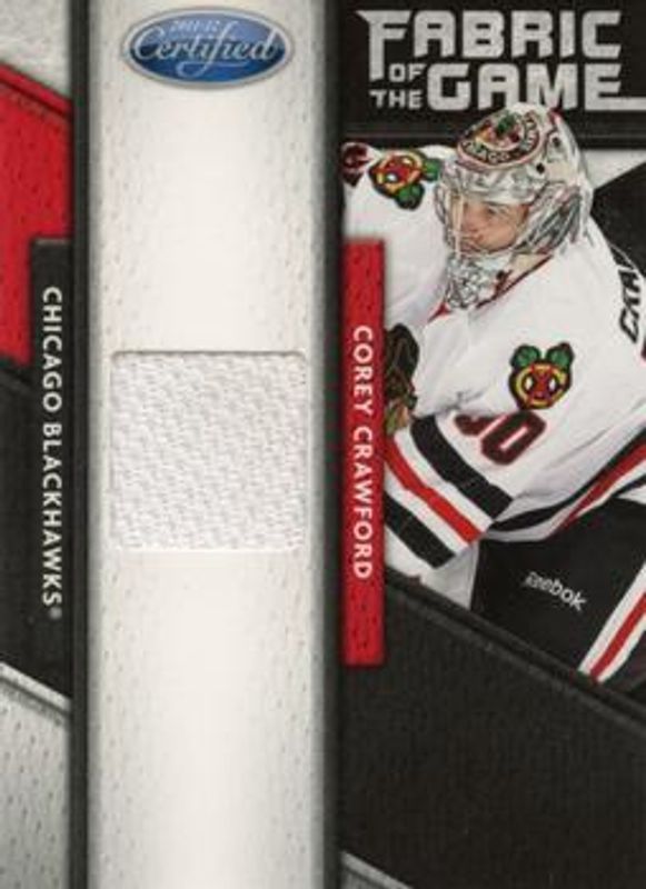 2011 Certified #34 Fabric of the Game /399