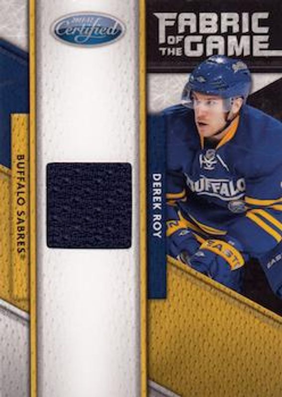 2011 Certified #20 Fabric of the Game /399