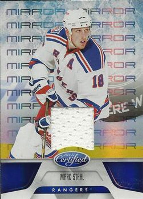 Marc Staal 2011 Certified #124 Mirror Blue Materials /99 RAW
