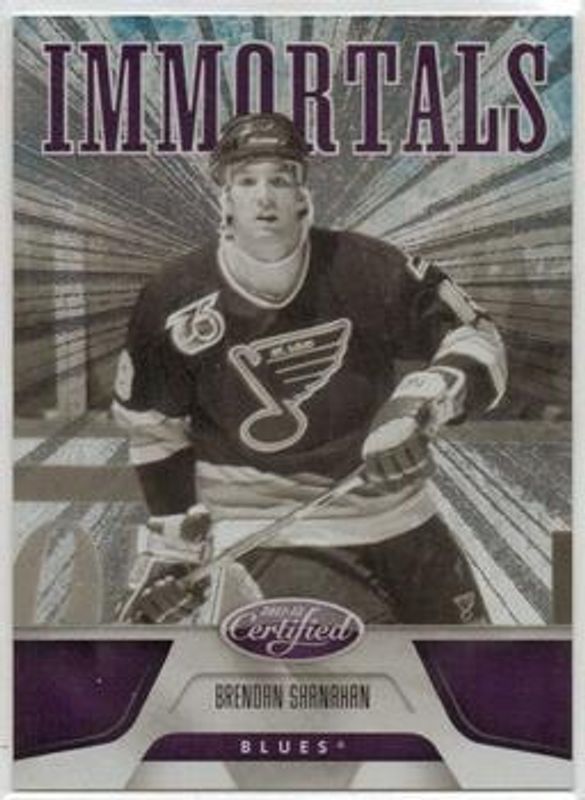 Brendan Shanahan 2011 Certified #151 Totally Purple /10 RAW