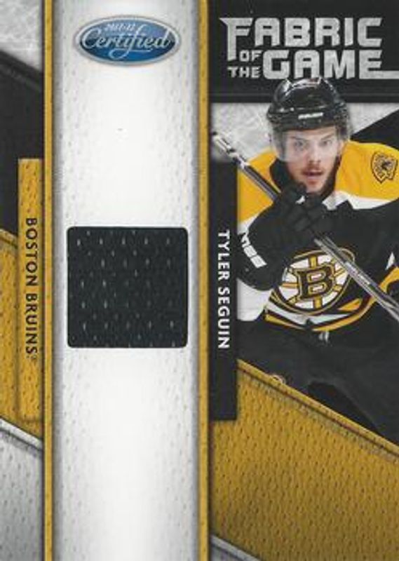 Tyler Seguin 2011 Certified #14 Fabric of the Game /399 RAW