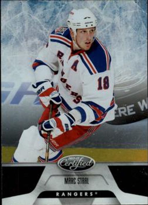 Marc Staal 2011 Certified #124 Base /499 RAW