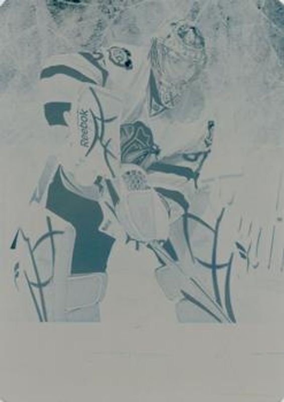 Corey Crawford 2011 Certified #93 Printing Plates Cyan /1 RAW
