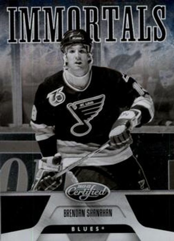 Brendan Shanahan 2011 Certified #151 Base /499 RAW