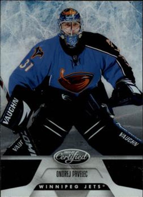 Ondrej Pavelec 2011 Certified #82 Base /499 RAW