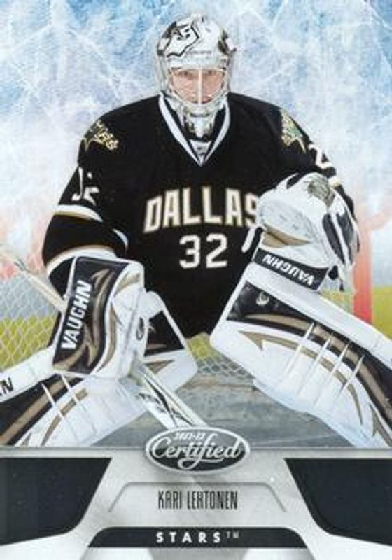 Kari Lehtonen 2011 Certified #46 Base /499 RAW