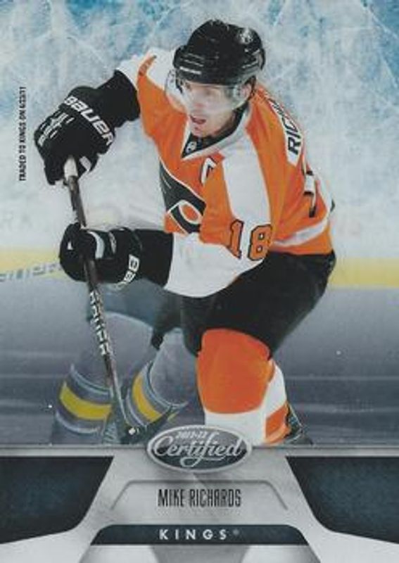 Mike Richards 2011 Certified #9 Base /499 RAW