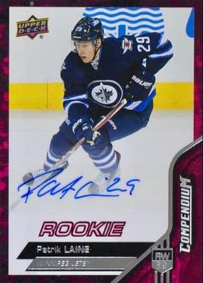 2016 Upper Deck Compendium #SP-PL Magenta Rookie Autographs Achievement
