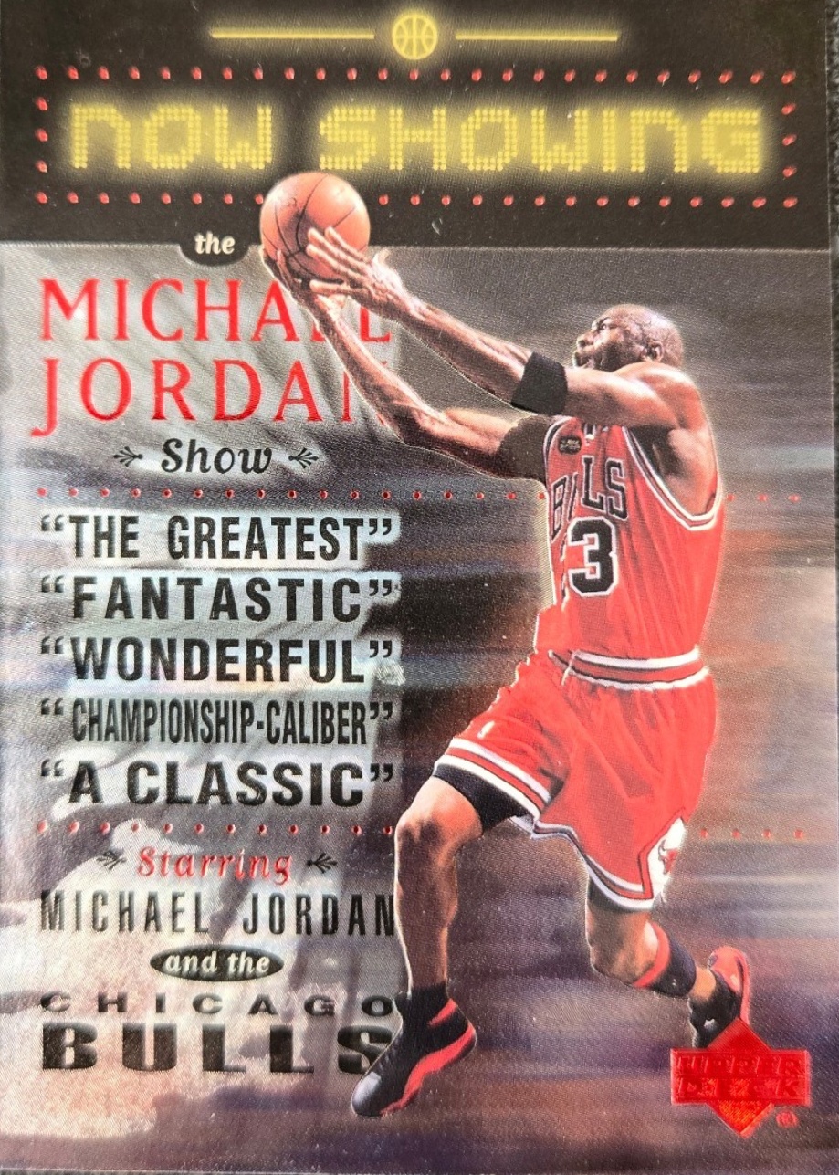 Michael Jordan 1999 Upper Deck #NS30 Now Showing Price Guide