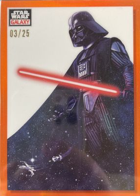 2023 Topps Chrome Star Wars Galaxy #92 Orange Refractor /25