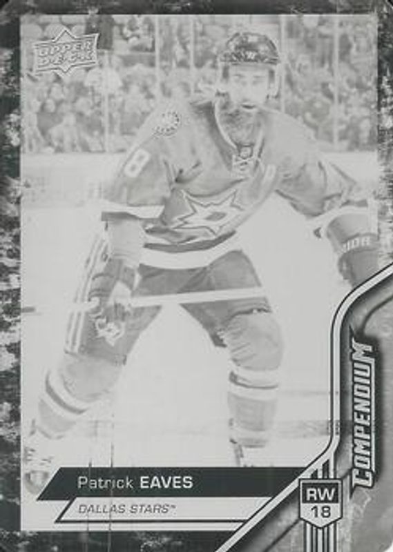 2016 Upper Deck Compendium #386 Printing Plates Black /1