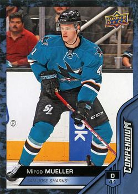 2016 Upper Deck Compendium #508 Blue