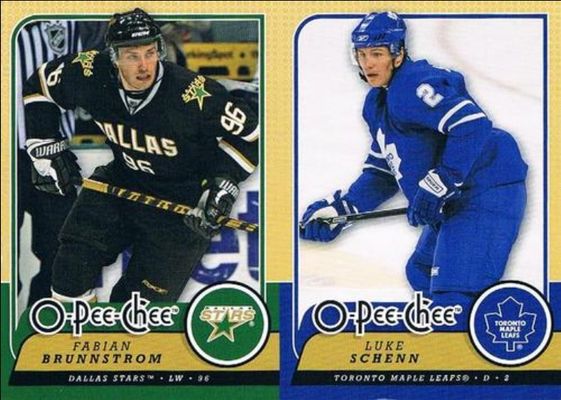 2008 O-Pee-Chee Blaster Box Bottom Panels