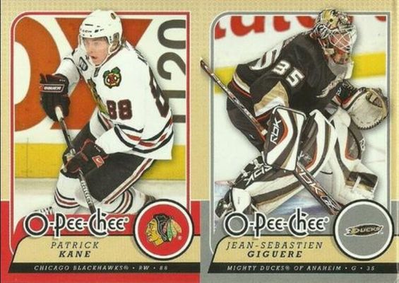 2008 O-Pee-Chee Blaster Box Bottom Panels