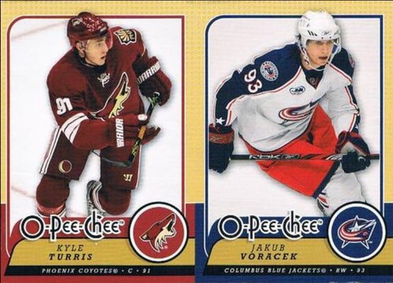 2008 O-Pee-Chee Blaster Box Bottom Panels