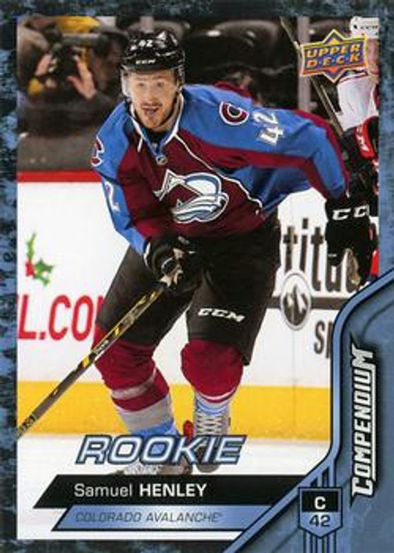 2016 Upper Deck Compendium #835 Blue