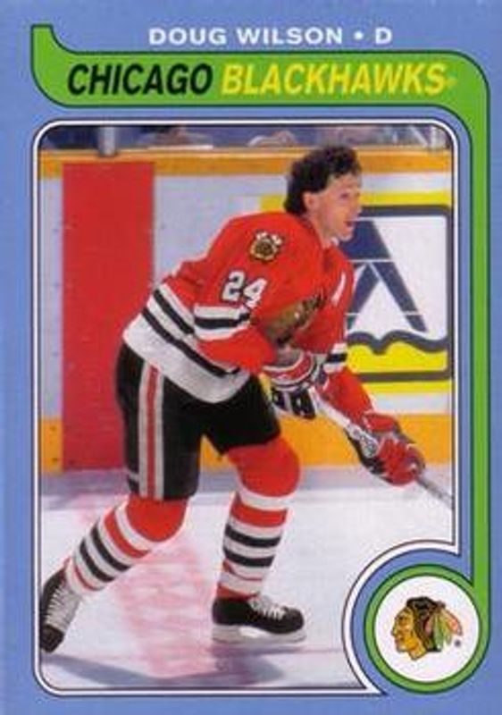 Doug Wilson 2008 O-Pee-Chee #568 1979 Retro Blank Back RAW