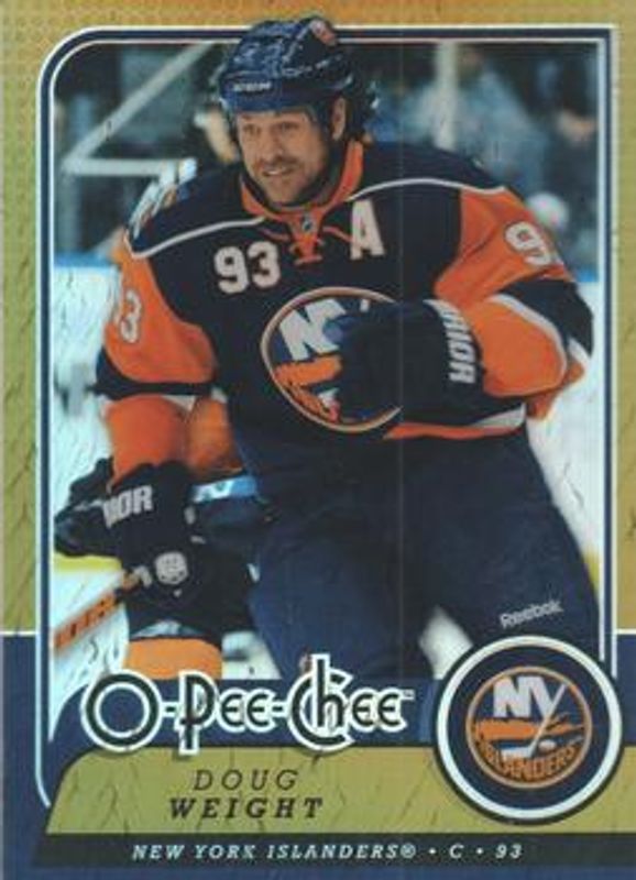 Doug Weight 2008 O-Pee-Chee #647 Metal X RAW