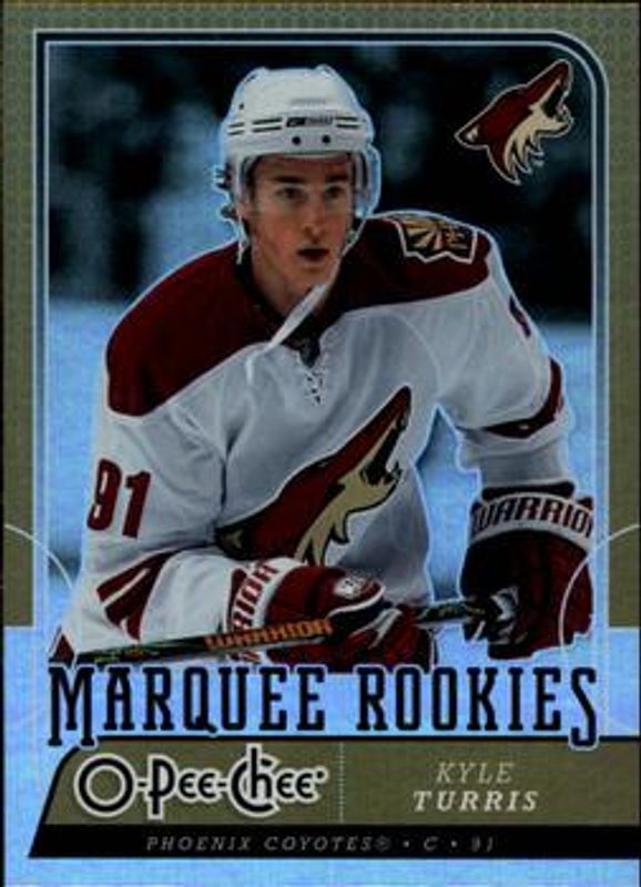 Kyle Turris 2008 O-Pee-Chee #513 Gold Rookie RAW