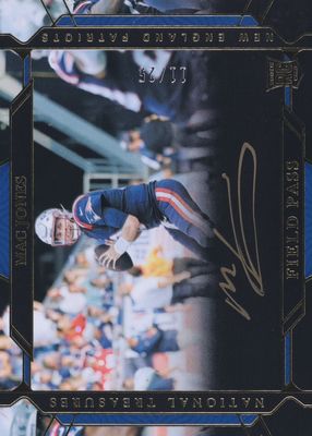 2021 National Treasures #FP-MJ Rookie Signatures Field Pass - Gold /25